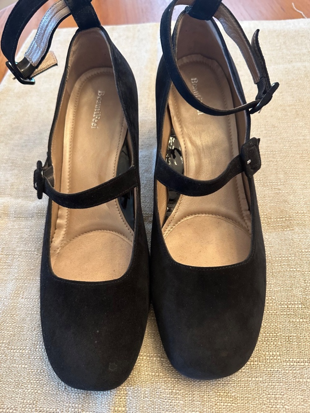 Beautifeel Suede Ankle Strap Pump EU Size 41 - Picture 2 of 8
